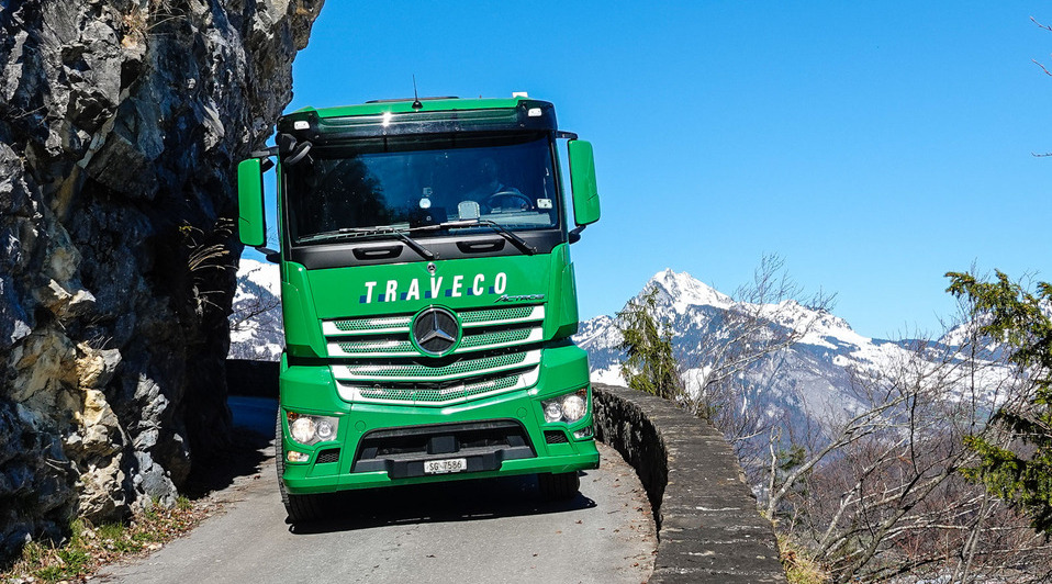 Eine anspruchsvolle Zufahrt