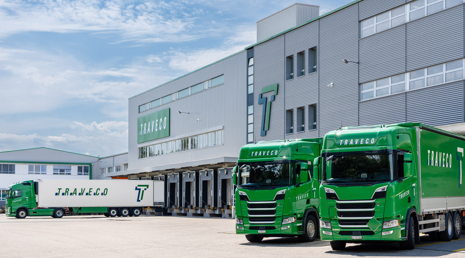 Logistics Center Nebikon im Vollbetrieb