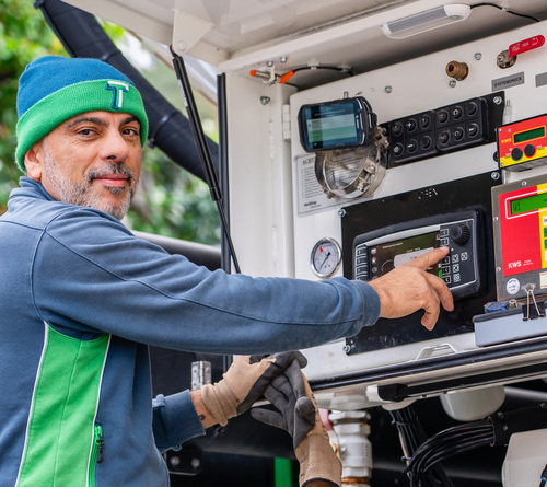 Livraison de pellets de bois