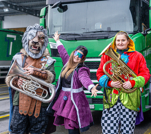 TRAVECO wünscht schöne Fasnachtstage