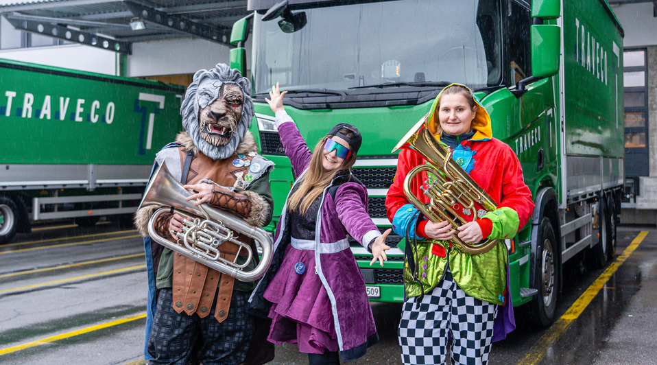 TRAVECO wünscht schöne Fasnachtstage